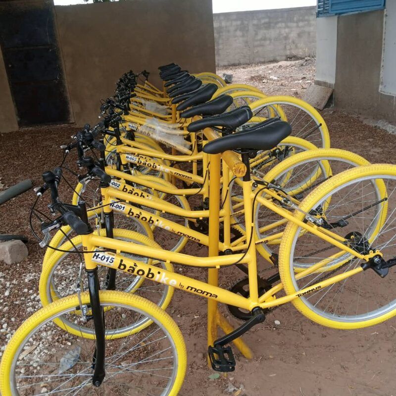 Bicicletas sin fronteras con su baobike