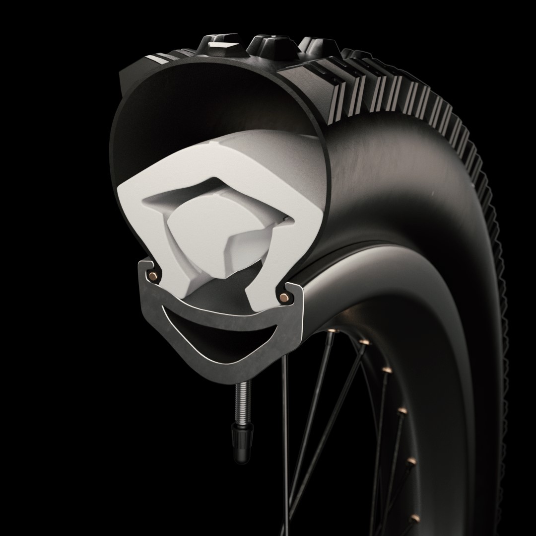3D-Produktfoto der Tannus Tubeless Fusion Einlage 